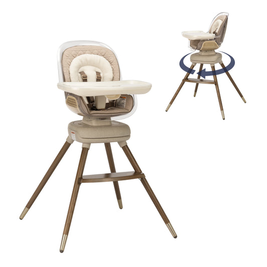 Maxi Cosi Kiskadee 360° Rotating High Chair, Natural Heritage