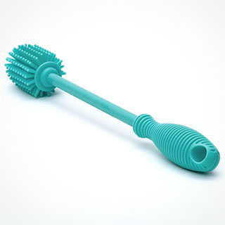 Chicco Silicone Bottle Brush Teal