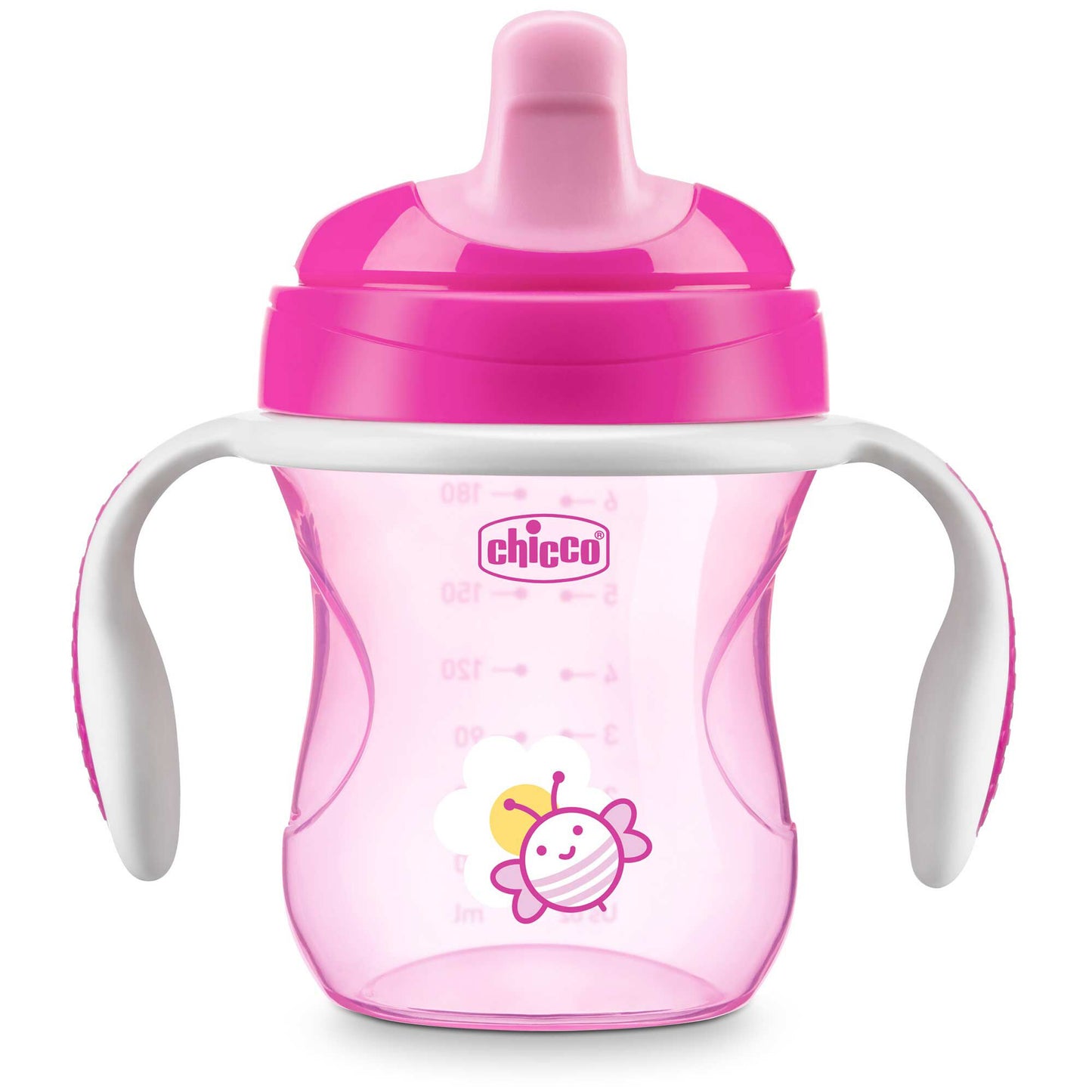 Chicco Semi-Soft Spout Trainer Sippy Cup 7 onças, 6 m +