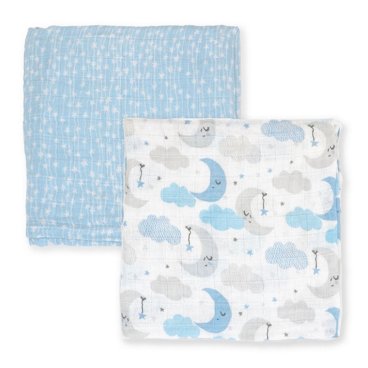 Tendertyme 2 Pack Muslin Swaddle Blanket