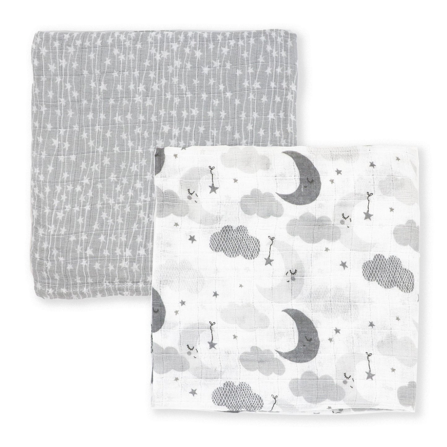 Tendertyme 2 Pack Muslin Swaddle Blanket