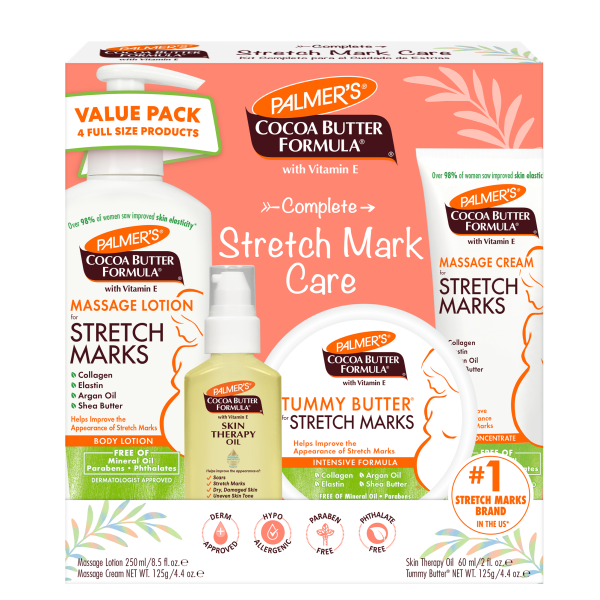 Palmer Complete Pregnancy Stretch Mark Care Kit