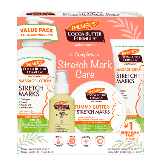 Palmer Complete Pregnancy Stretch Mark Care Kit