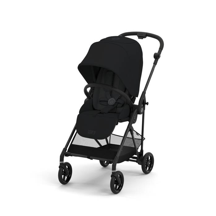 Cybex Melios Carbon 3 Lightweight Stroller-Moon Black