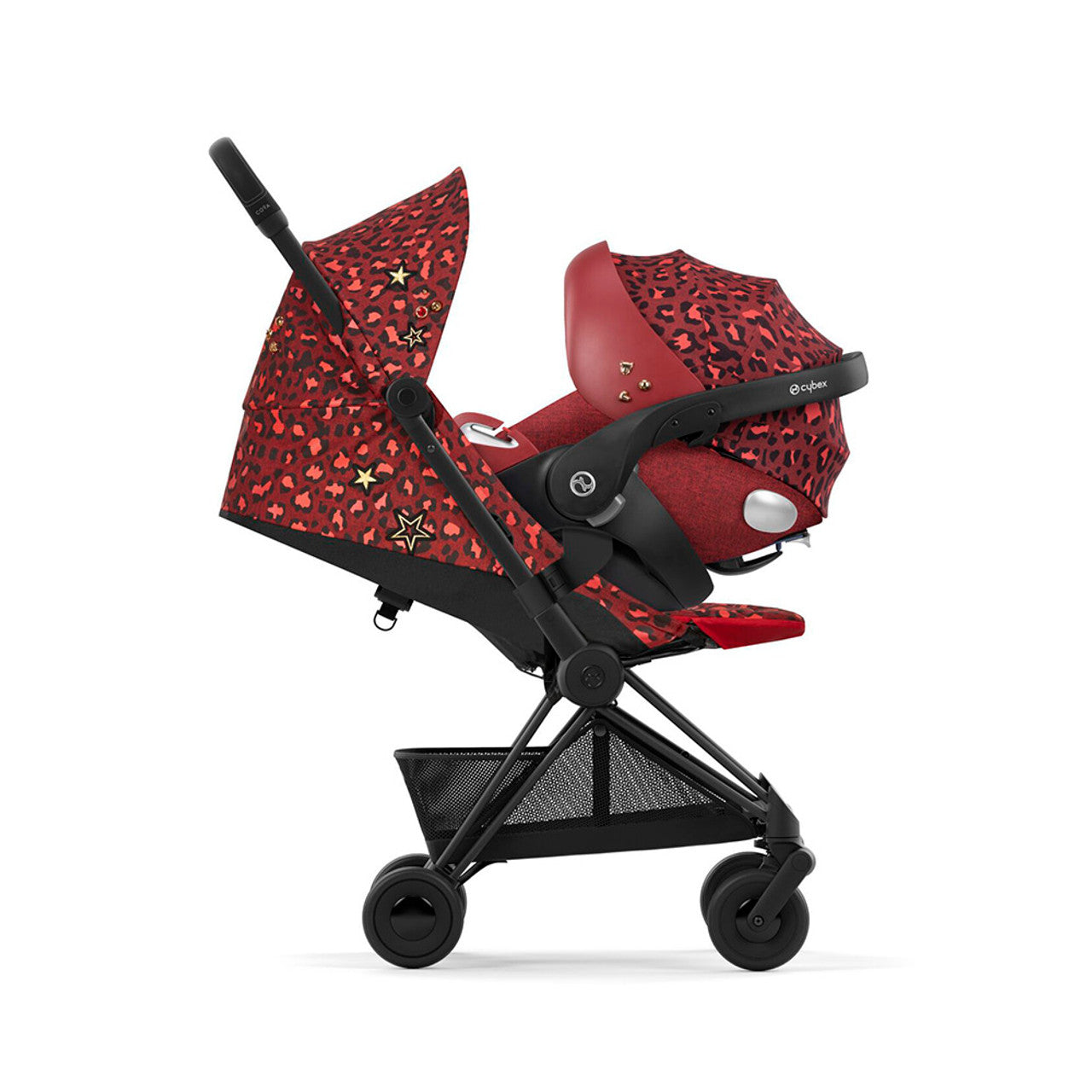 Cybex Coya Compact Light way Stroller Rockstar idealbaby