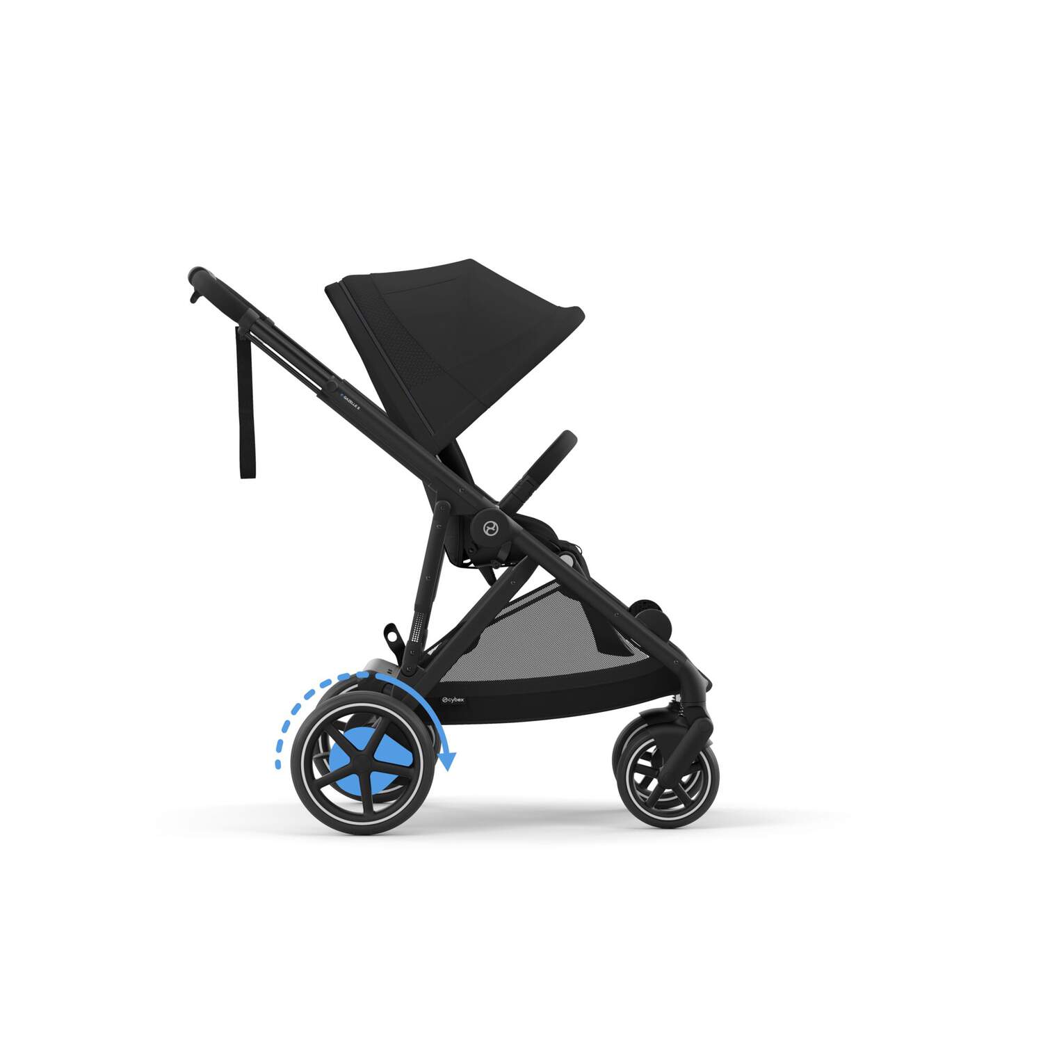 Cybex eGazelle S Electronic Assist Stroller Black Frame – idealbaby