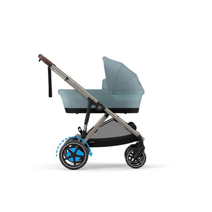 Cybex eGazelle S Electronic Assist Stroller Taupe Frame