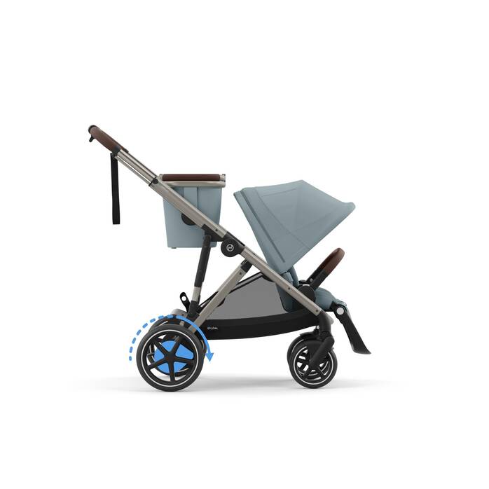 Cybex eGazelle S Electronic Assist Stroller Taupe Frame