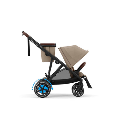 Cybex eGazelle S Electronic Assist Stroller Black Frame