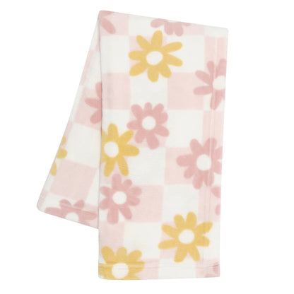 Lambs & Ivy Daisy Dream Cozy Fleece Blanket