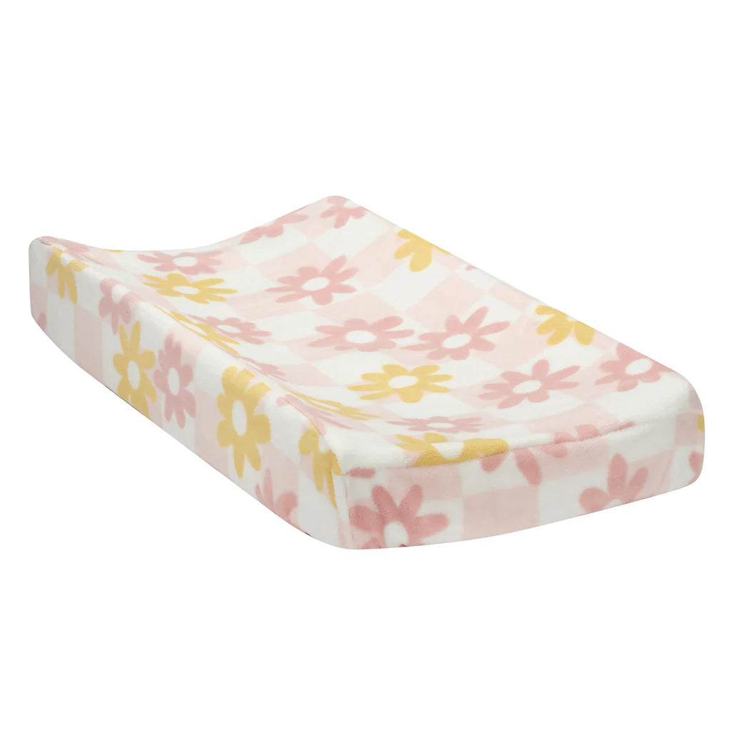 Lambs & Ivy Daisy Dreams Changing Pad Cover