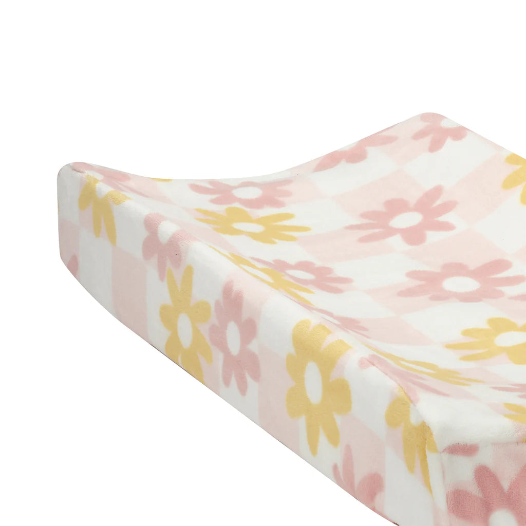 Lambs & Ivy Daisy Dreams Changing Pad Cover