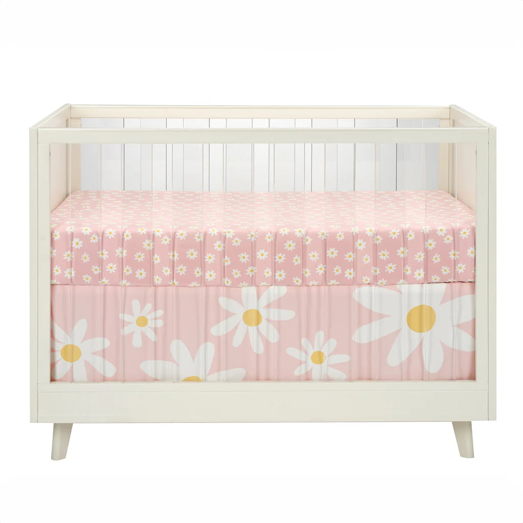 Lambs & Ivy Daisy Dreams 3-Pieces Bedding Set