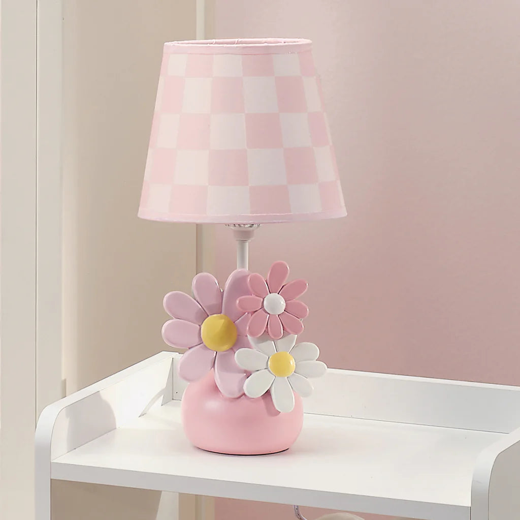 Lambs & Ivy Daisy Dream Lamp with Shade