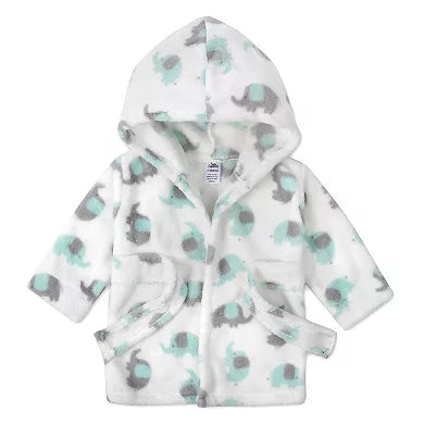 Baby Essentials Elephant Bathrobe & Elephant Snuggle Toy