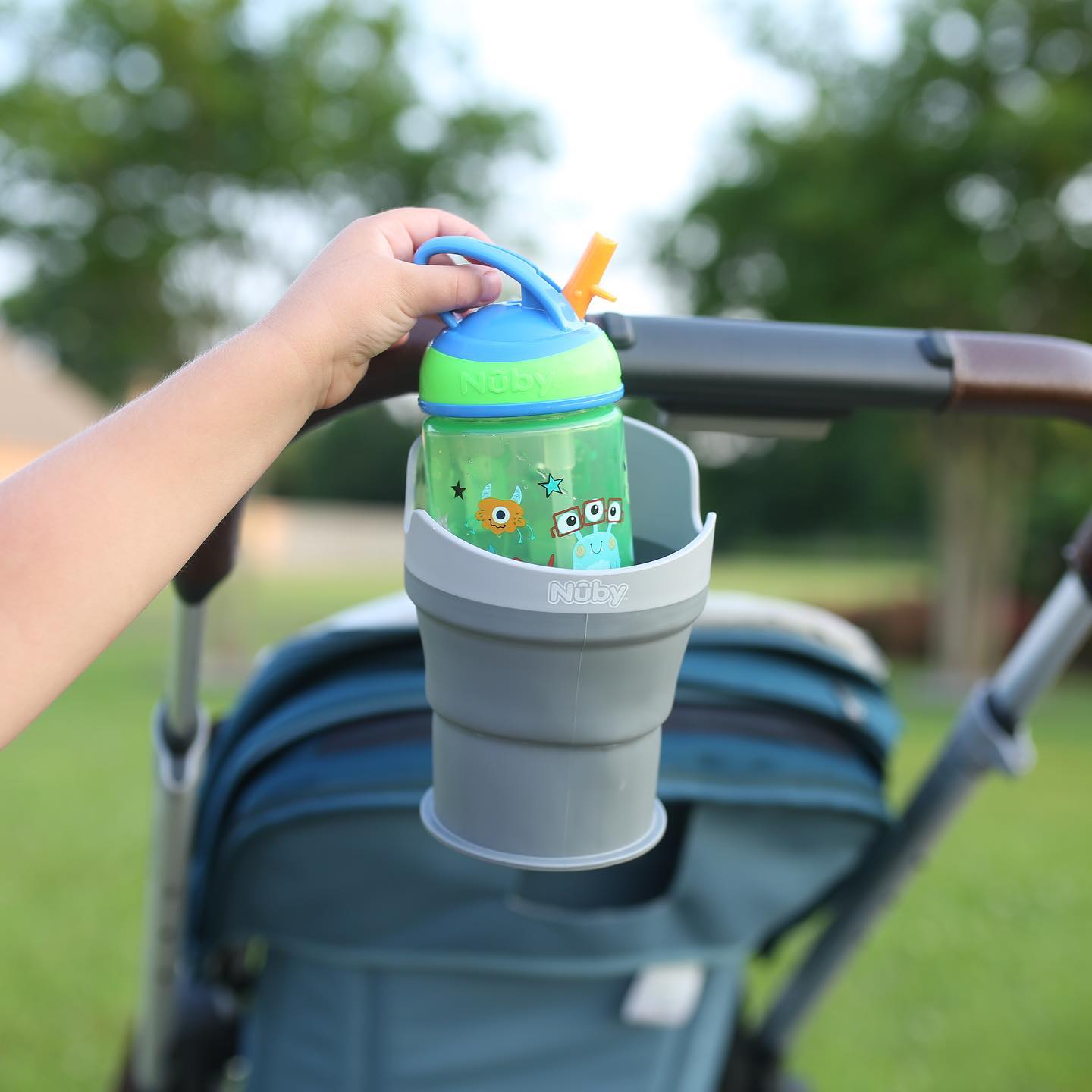 Nuby Collapsible Stroller Cup Holder