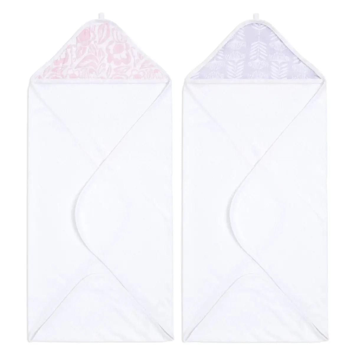 Aden & Anais Essentials Cotton Muslin Hooded Towel 2-Pack