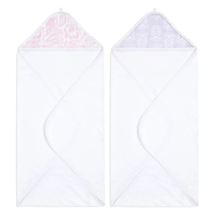 Aden & Anais Essentials Cotton Muslin Hooded Towel 2-Pack