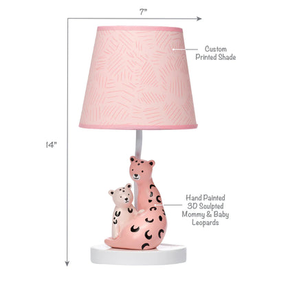 Lambs & Ivy Enchanted Safari Lamp with Shade