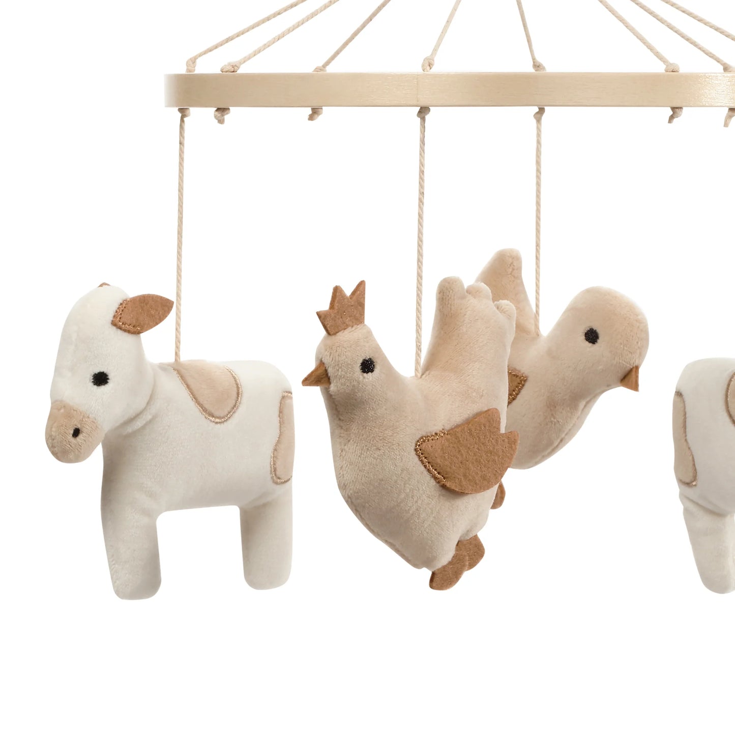 Bedtime Farmyard Friends Musical Mobile
