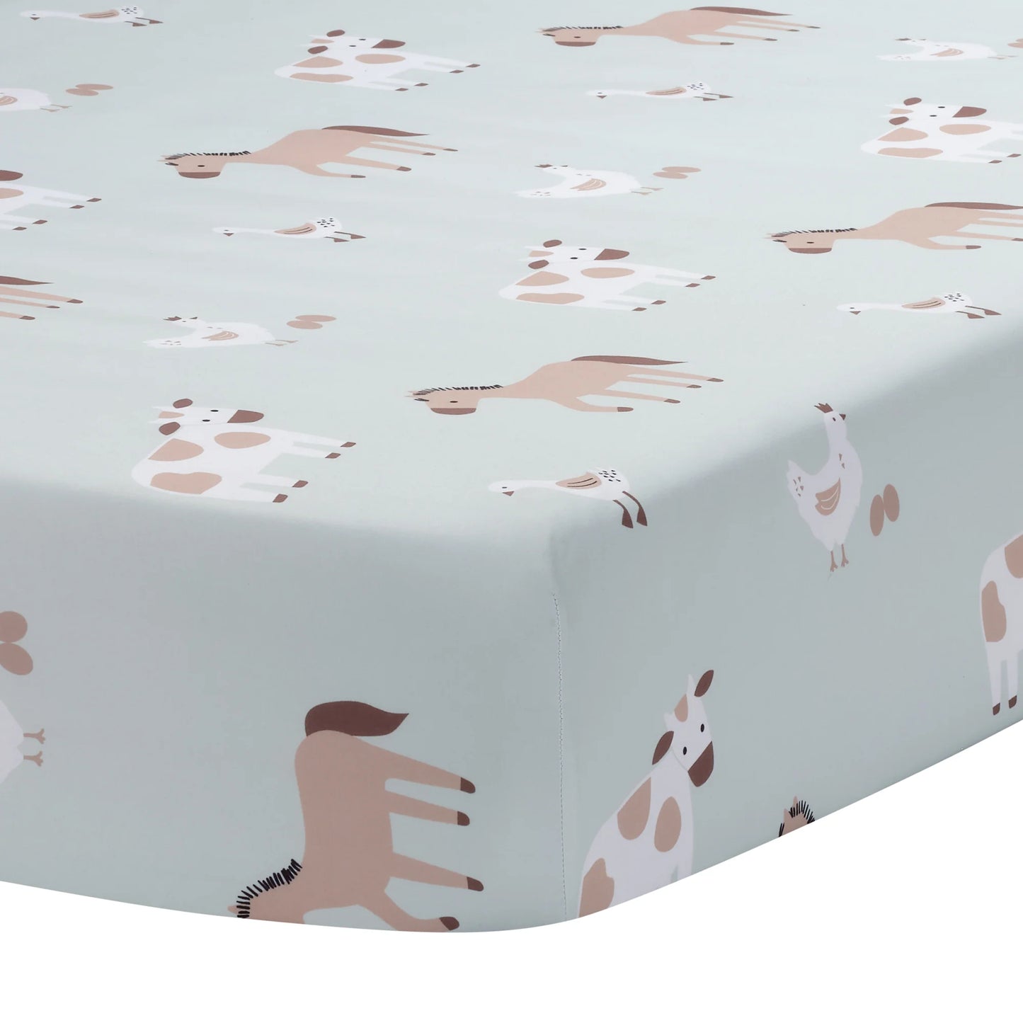 Bedtime  Farmyard Friends 3-Pieces Bedding Set