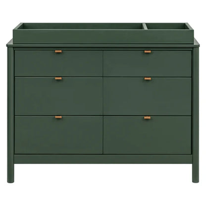 Babyletto Bondi 6-Drawer Assembled Dresser in Forest Green