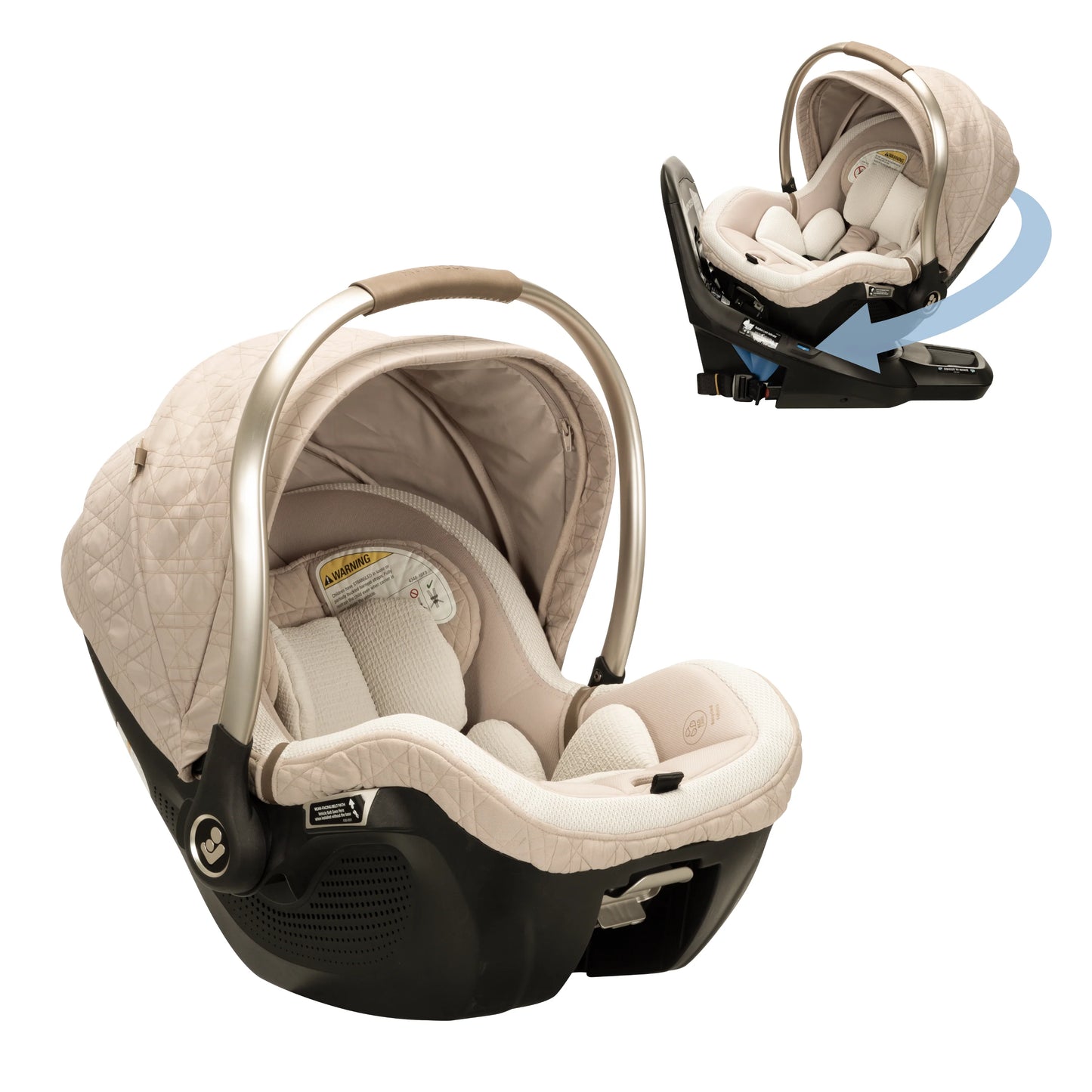 Masi Cosi Peri™ 180° Rotating Infant Car Seat, Natural Heritage