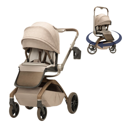 Maxi Cosi Tana Mc360 Fullsize Modular Stroller,  Natural Heritage