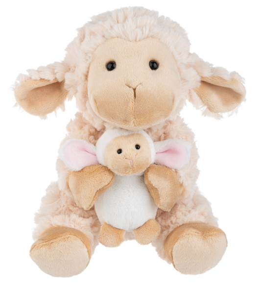 Ganz 8" Mama Lamb & Baby