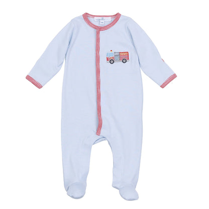 Magnolia Hero Brigade Applique Footie
