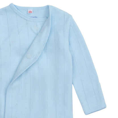 Magnetic Me Modal Gown Set Loves Lines Blue, NB-3 Months