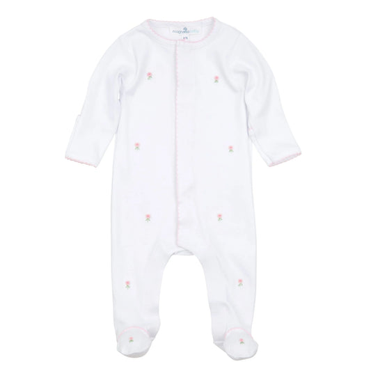 Magnolia Juliette's Classic Pink Scattered Footie