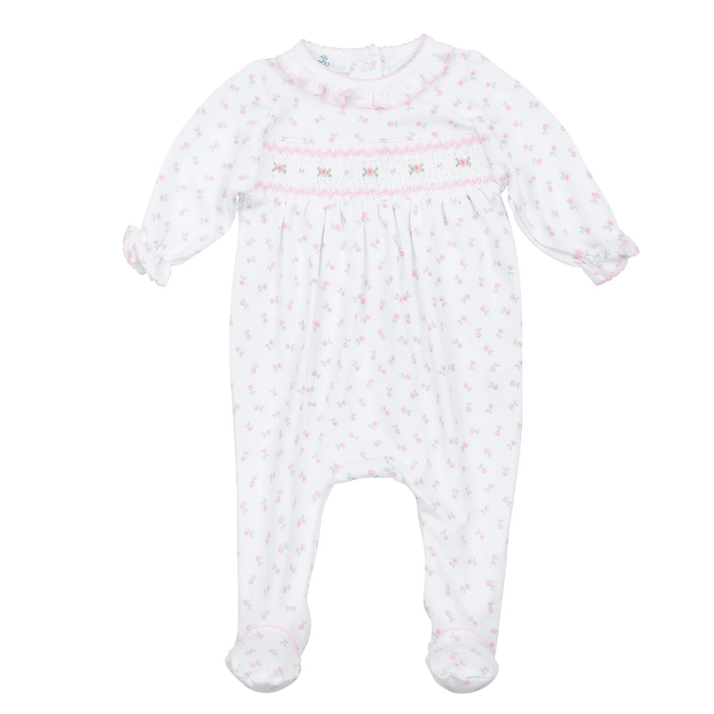 Magnolia Juliette's Classics Smocked Footie