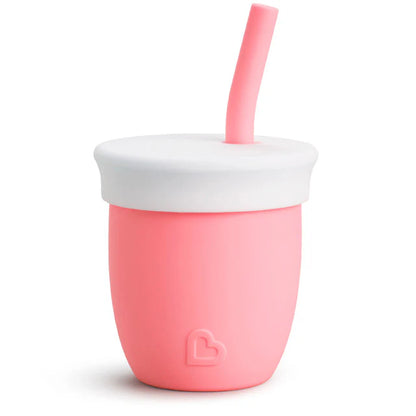 Munchkin C’est Silicone!® Training Cup with Straw