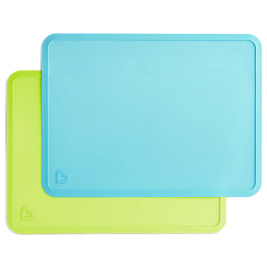 Munchkin Spotless™ Silicone Placemats, 2 Pack