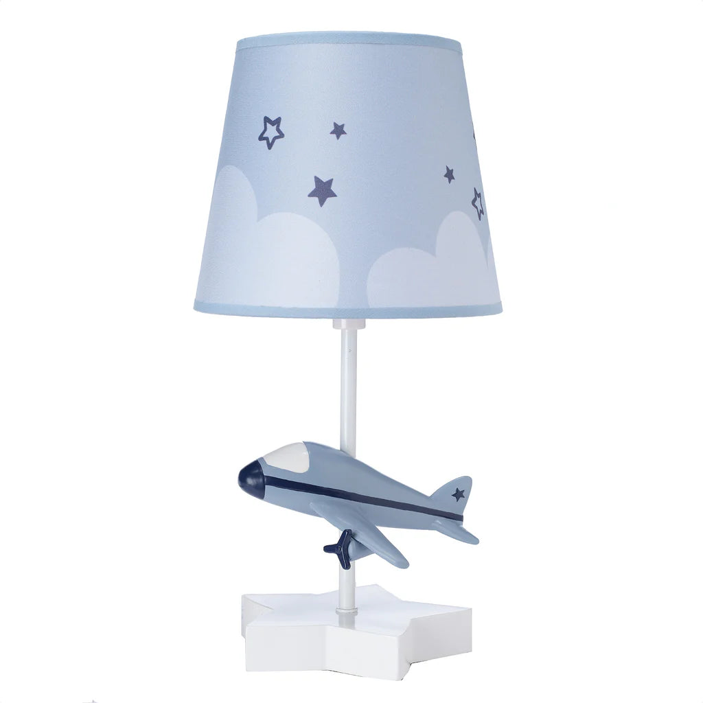 Bedtime Original Little Aviator Airplane Lamp with Shade