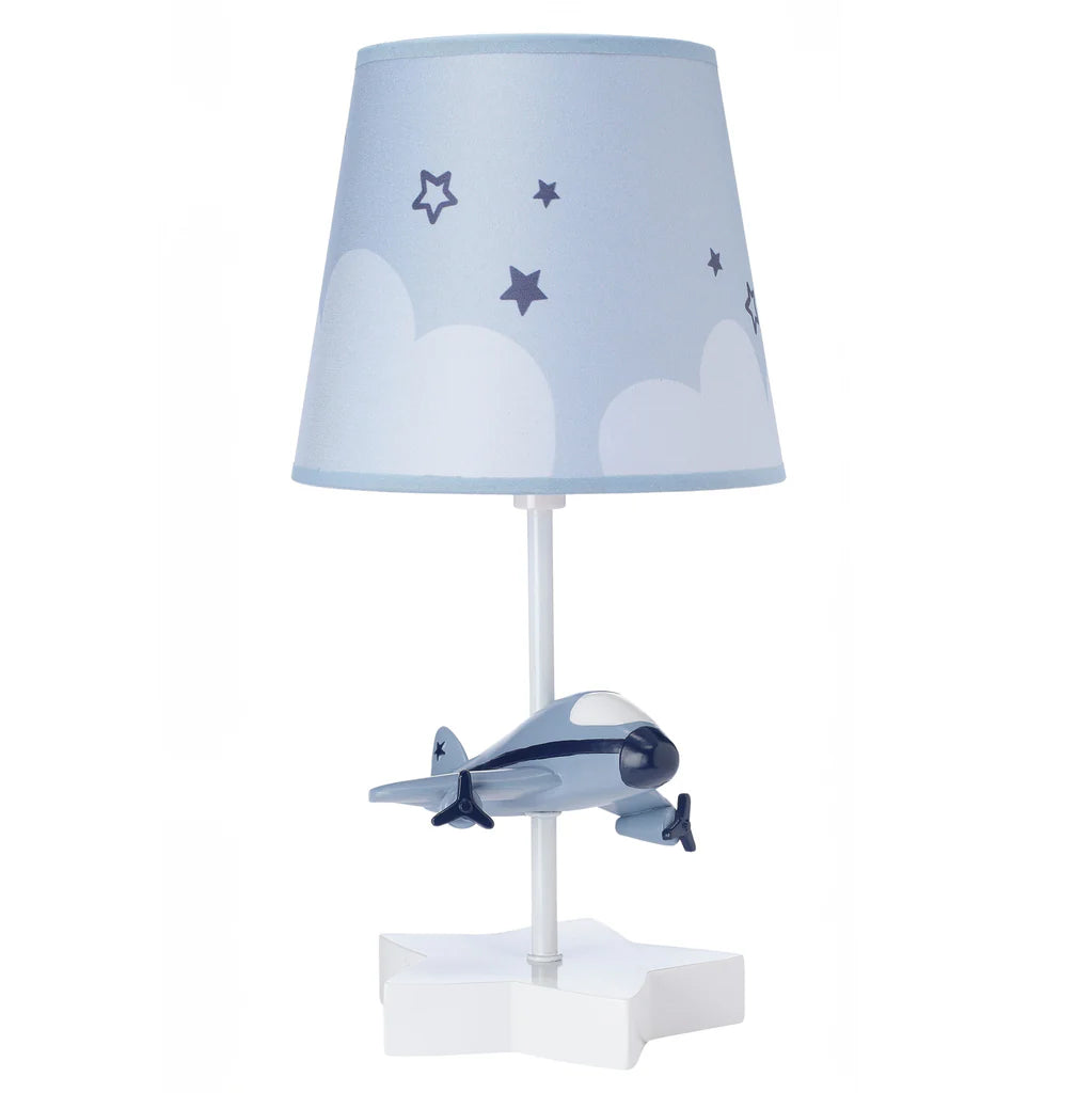 Bedtime Original Little Aviator Airplane Lamp with Shade