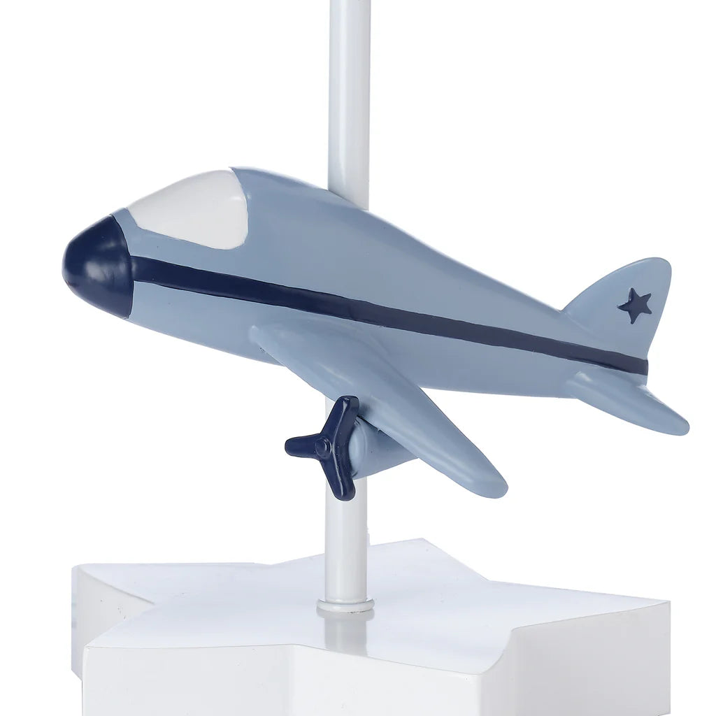 Bedtime Original Little Aviator Airplane Lamp with Shade