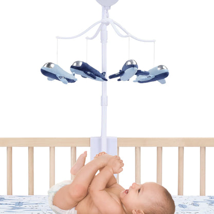 Bedtime Original Little Aviator Airplane Musical Mobile