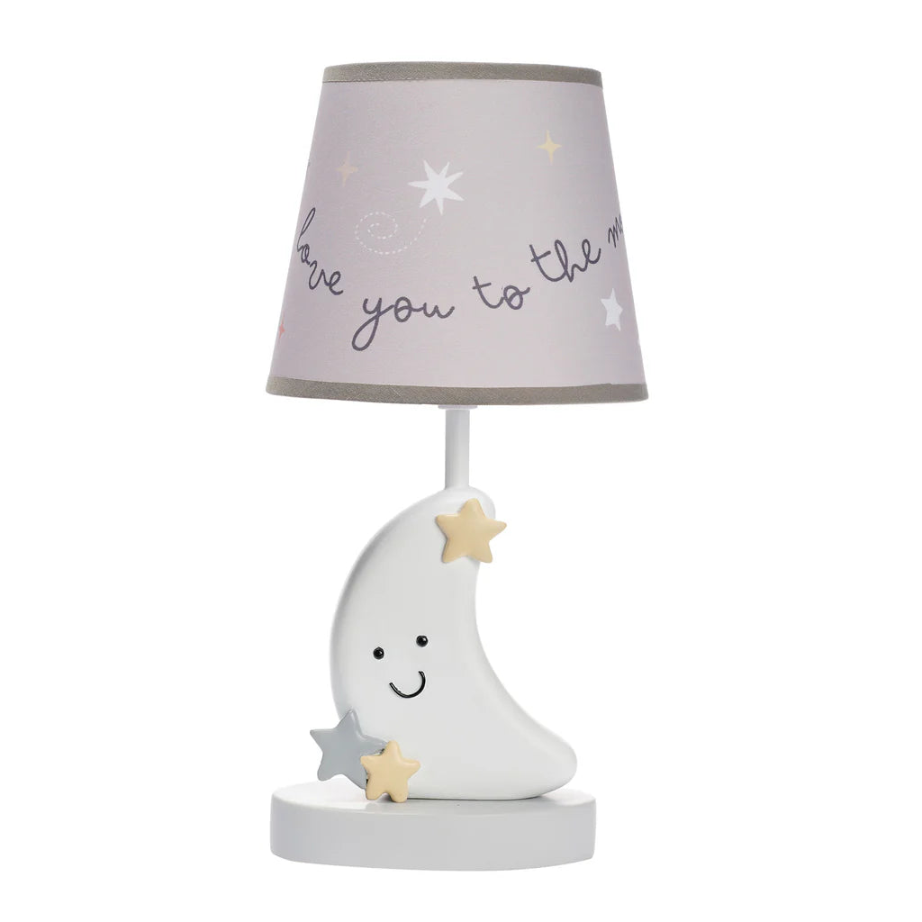 Bedtime Original Little Star Celestial Moon Lamp with Shade