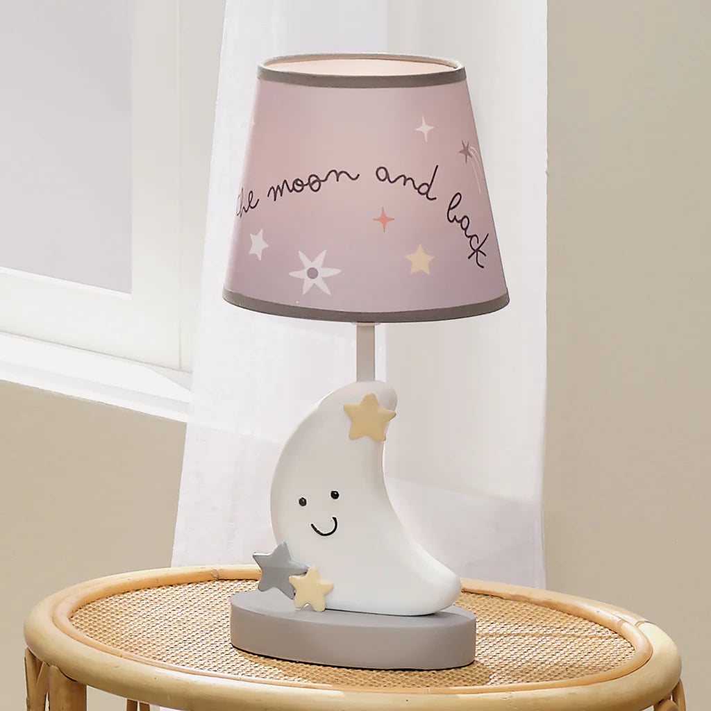 Bedtime Original Little Star Celestial Moon Lamp with Shade