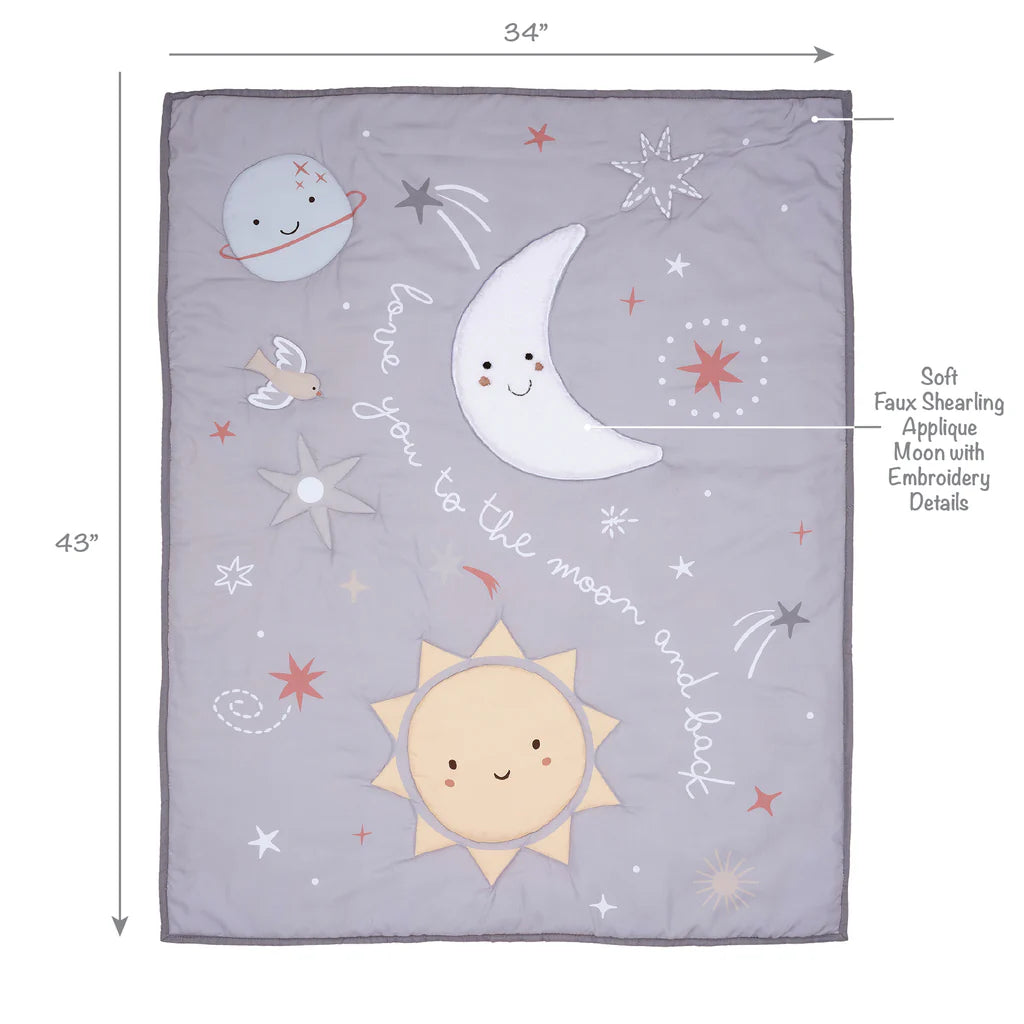 Bedtime Original Little Star Celestial 3-Pieces Bedding Set