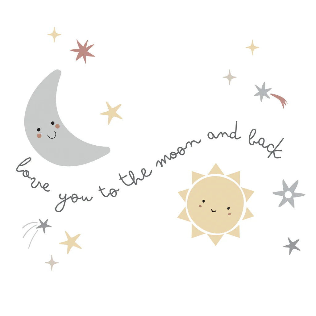 Bedtime Original Little Star Celestial Moon & Stars Wall Decals