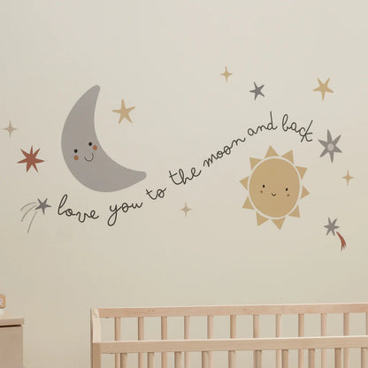 Bedtime Original Little Star Celestial Moon & Stars Wall Decals