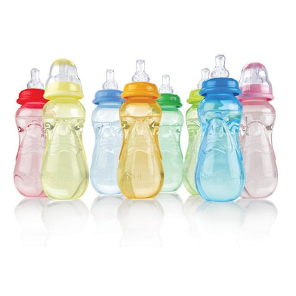 Biberón Nuby Non-Drip™ con tetina de silicona de 10 oz