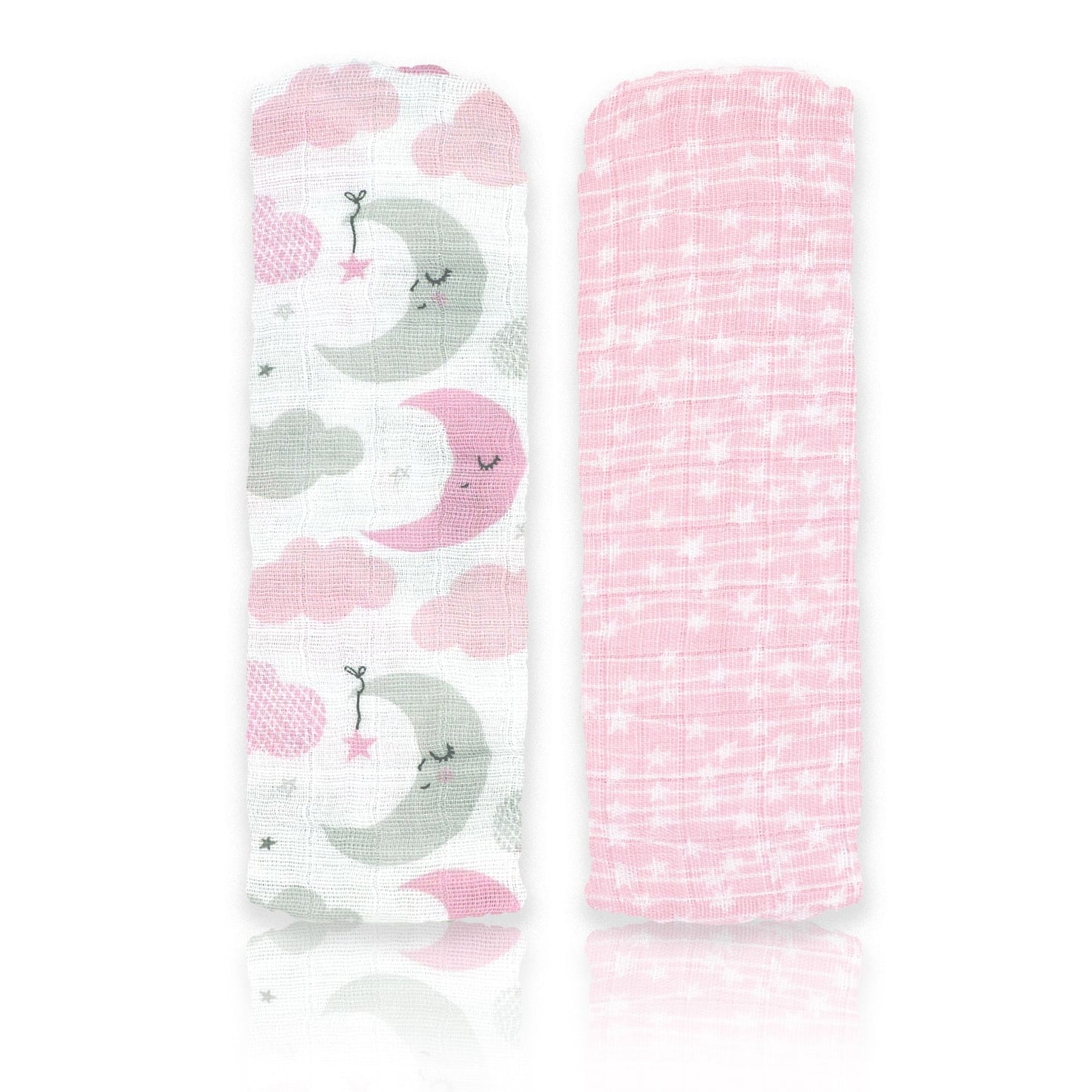 Tendertyme 2 Pack Muslin Swaddle Blanket