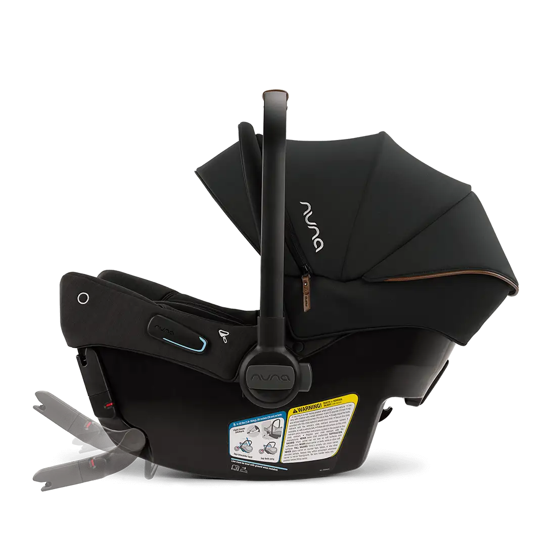 Nuna Pipa Urbn + TRIV™ Next Travel System-Caviar