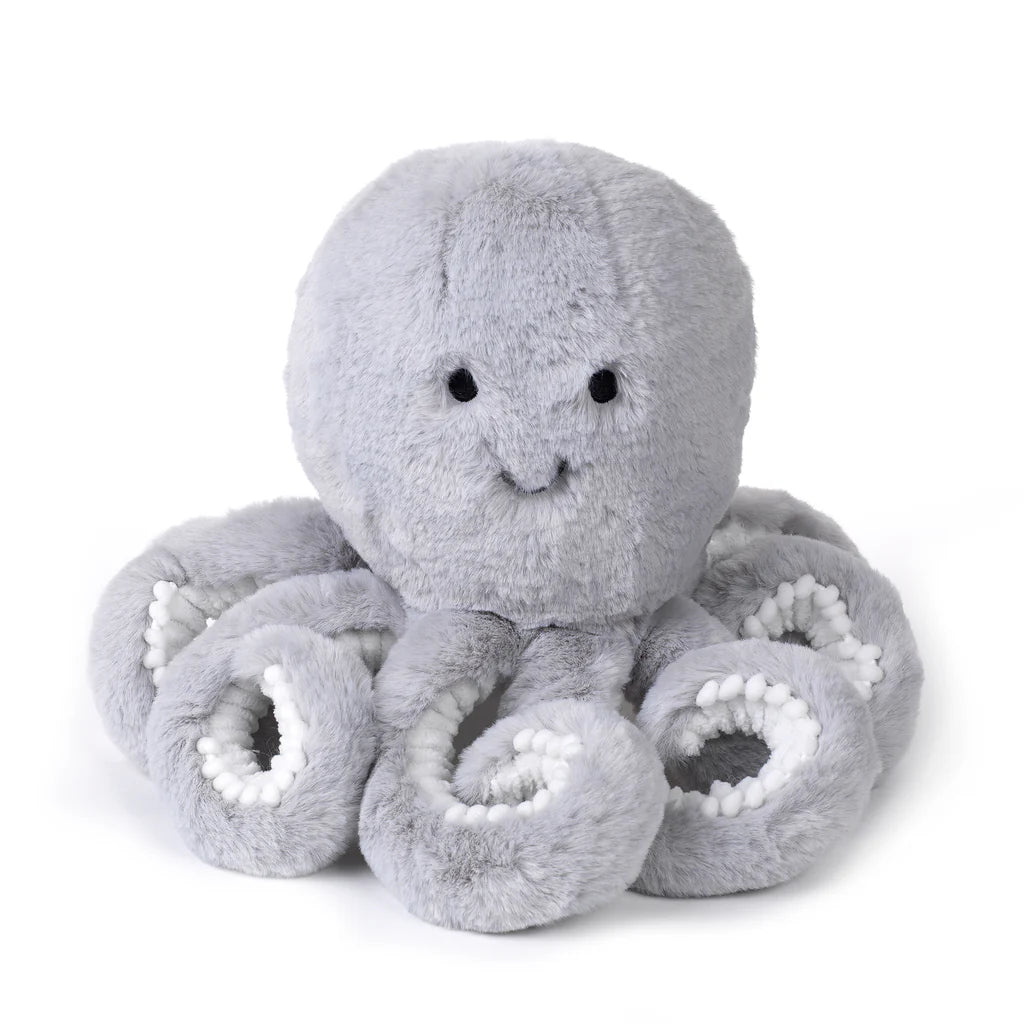 Lambs & Ivy Ocean Blue Plush Gray Octopus Stuffed