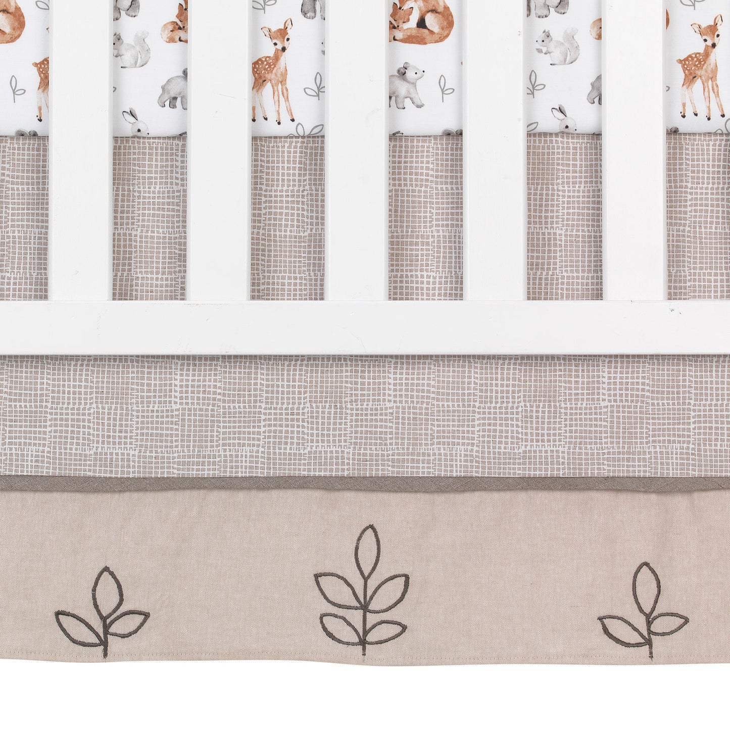 Lambs & Ivy Painted Forest 4-Pieces Bedding Set