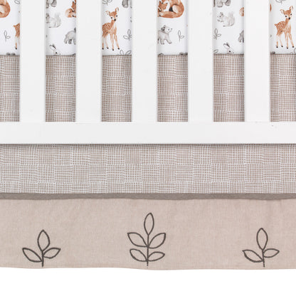 Lambs & Ivy Painted Forest 4-Pieces Bedding Set